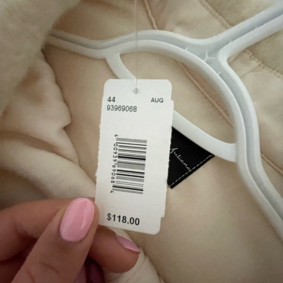 Cream Button-Up Jacket - Picture 4 of 4